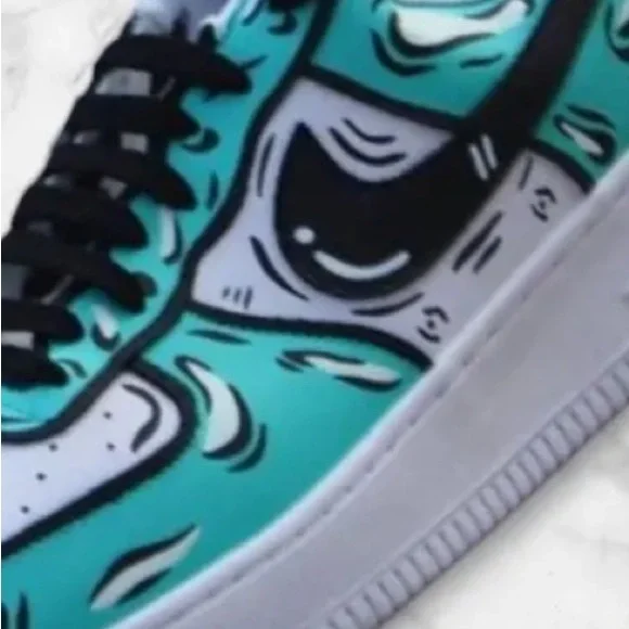 Painted Custom Air Force One Nike AF1 Stylish Cool Trending